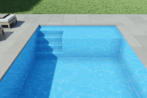 piscine bleue maureillas