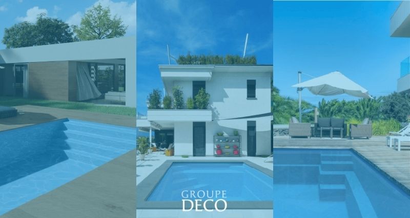 Piscines modernes par Groupe Deco